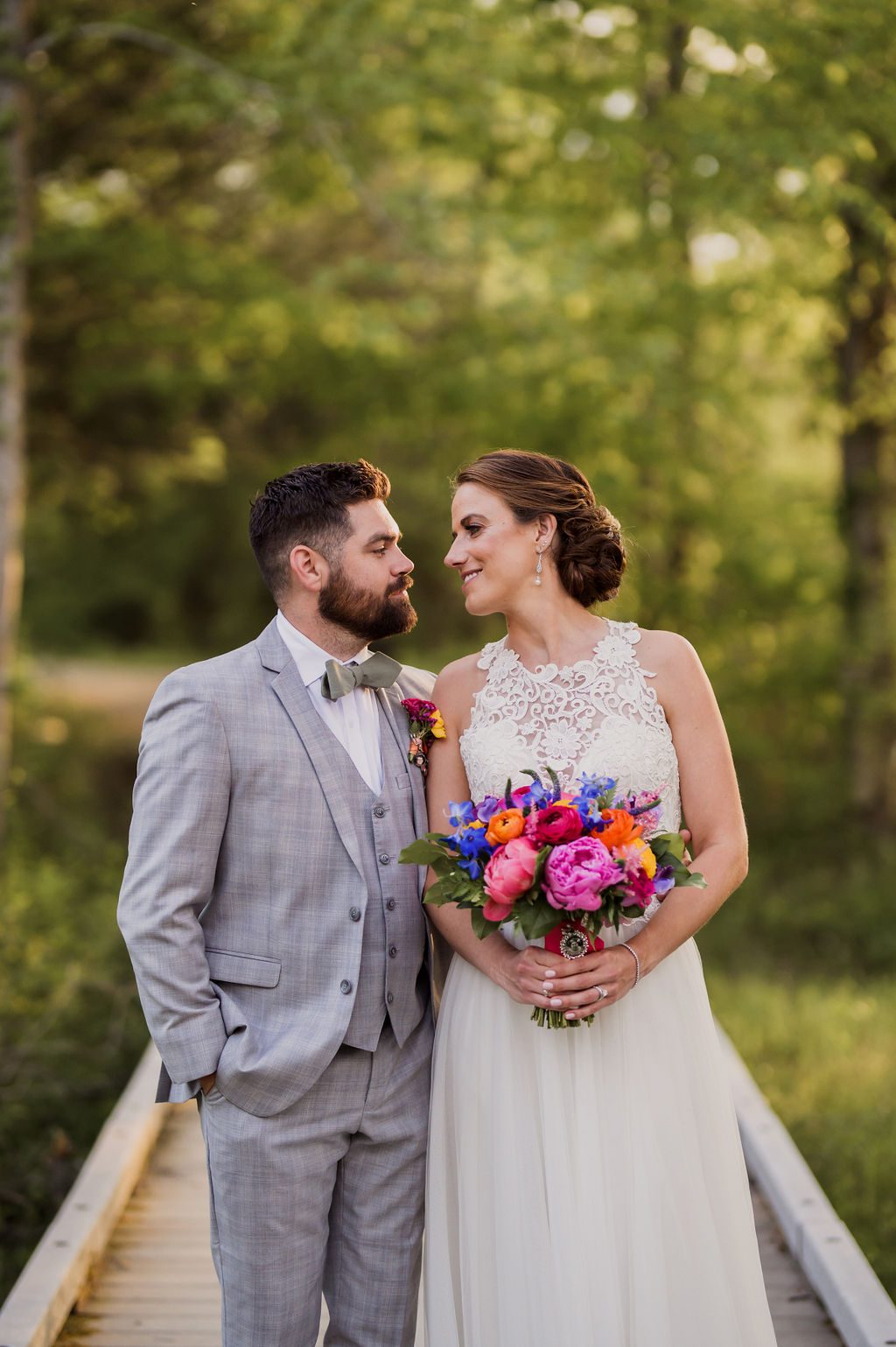 wedding portraits at willowdale estate